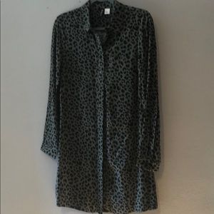 Divided brand, shirt dress size 8